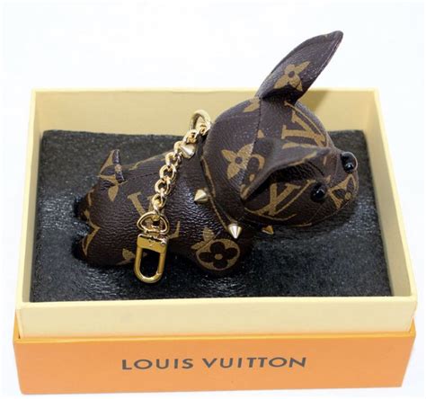 louis vuitton bulldog anhänger|Louis Vuitton charms.